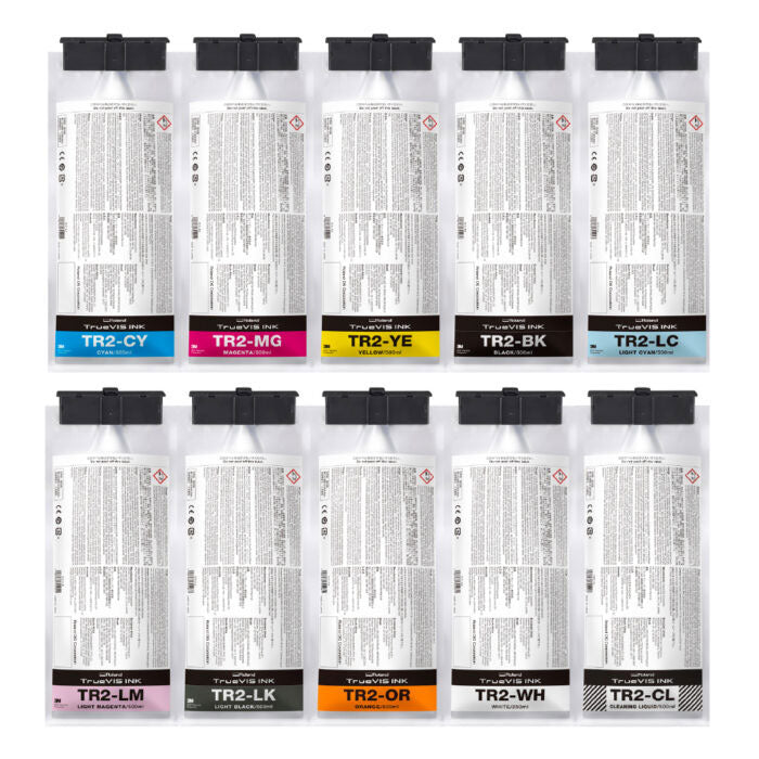 TruVis ink TR2 – Cyan(TR2-CY) 500cc